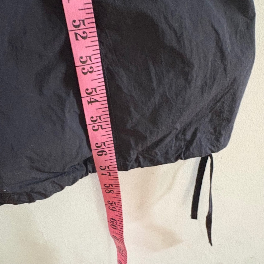 Free People FP Movement Fly By‎ Night Jumpsuit Sz S Wide Leg Black Pocket NEW - Picture 12 of 14